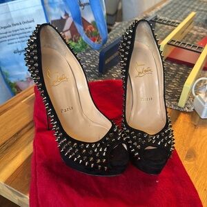 Christian louboutin spike heels